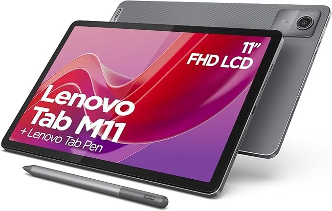 Lenovo Tab M11 10.9” 4GB / 128GB – Color Luna Grey + Lenovo Pen (Reacondicionado)