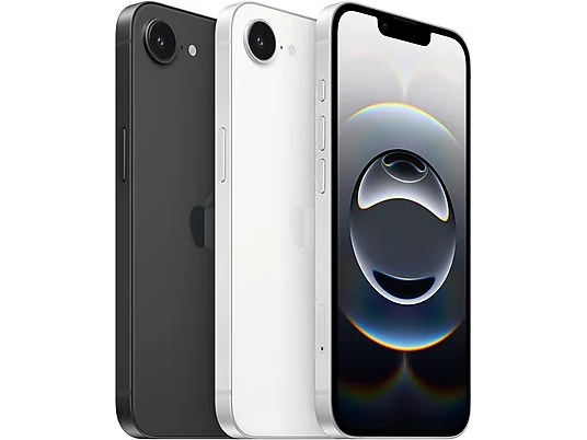 Apple iPhone 16E - 128 GB - Negro / Blanco - 6.1'' OLED, A18 Bionic, iOS 18 (Reacondicionado)